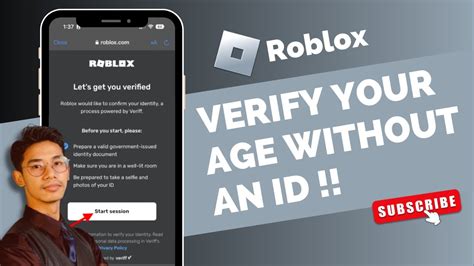 how to verify your age on roblox